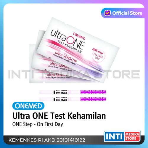 Jual ONEMED - Strip Test Kehamilan UltraONE | Test Pack Hamil One Med ...