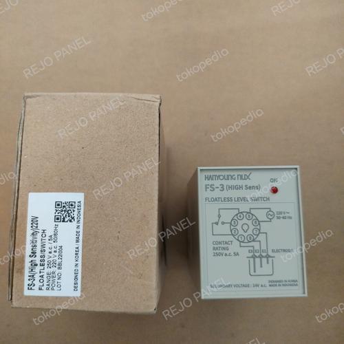 Jual floatless level switch hanyoung - water level control FS-3 ...