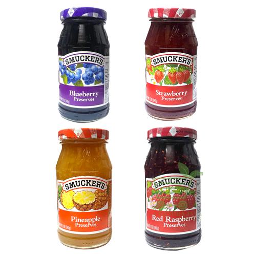 Jual Smuckers Smucker's Jam Selai Strawberry Blueberry Pineapple 340 gr
