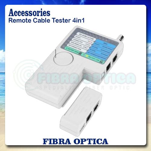 Jual Remote Cable Tester 4in 1 Multi Lan Tester RJ45, RJ11, USB & BNC