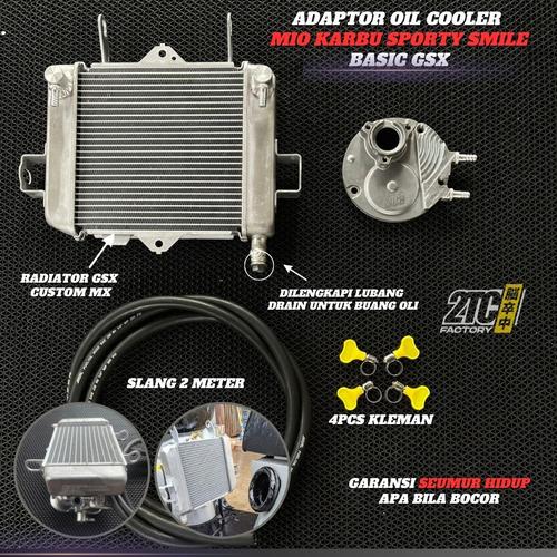 Jual Adaptor oil cooler mio karbu sporty soul smile ORIGINAL, MIO J