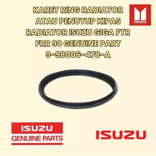 Jual KARET ATAU TUTUP KIPAS RADIATOR ISUZU GIGA FTR FRR90 ASLI GENUINE ...