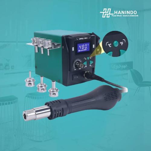 YIHUA 959D hete lucht smd soldeerstation rework station, 100-500°C