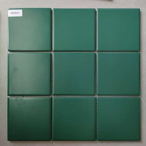 Jual Mosaik / Keramik Warna Hijau Tua Type Y97811 - Consulate - Kota