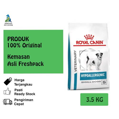 Royal Canin Hypoallergenic Small Dog 3,5 kg di Heritage Pet Center  Tokopedia