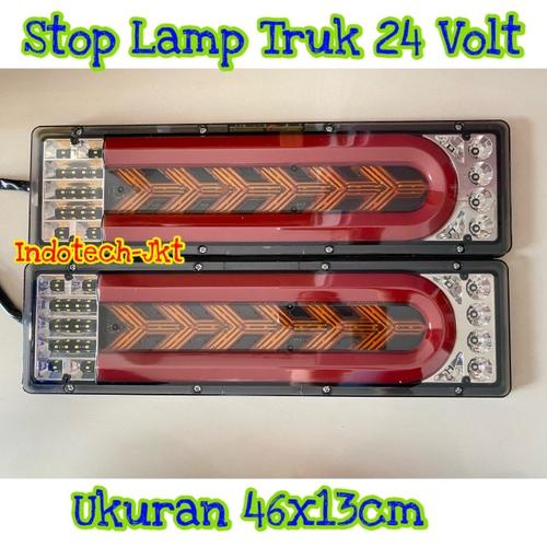 Jual Stop Lamp Lampu Belakang Truk 24 Volt Model Str Jakarta Barat