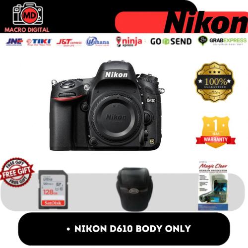 Jual CAMERA NIKON D610 BODY ONLY NIKON D610 BODY ONLY PAKET