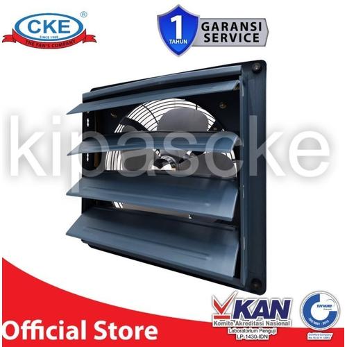 Jual Exhaust Fan CKE Shutter 16 Inch Eksos Fan Dinding 16" Heavy Duty