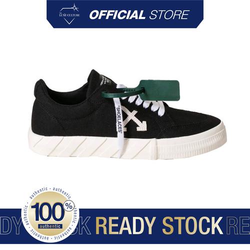 Black Low Top Off White Sneakers Off White Vulc White Black