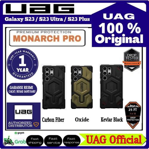 Promo UAG Case Samsung S23 Ultra Plus UAG URBAN ARMOR GEAR MONARCH PRO