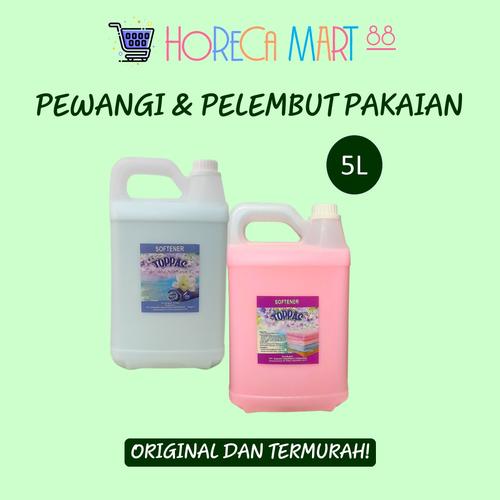Jual Softener Pewangi Pelembut Pakaian Toppas 5L - Jakarta Pusat