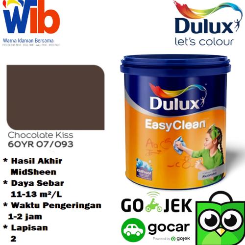 Jual Cat Tembok Interior Dulux Easy Clean Anti Viral 2,5L Chocolate