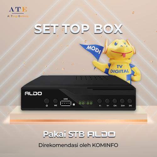 Jual Set Top Box STB DVB T2 Aldo Full HD SNI TV Digital Rekomendasi