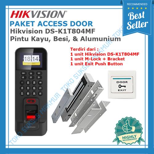 Jual Paket Access Door HIKVISION DSK1T804BMF Pintu Alumunium Akses