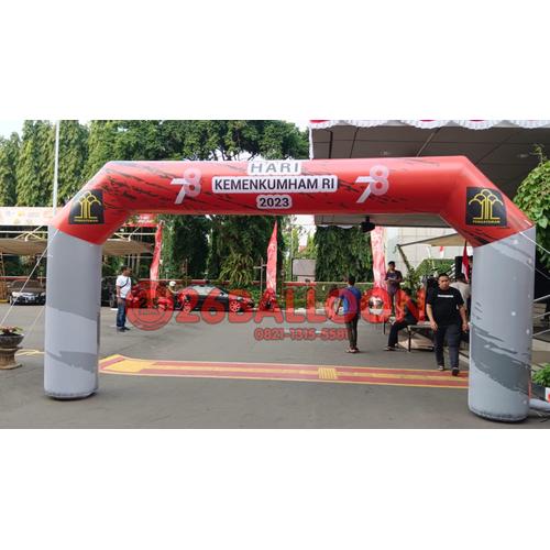 Jual Balon Gate PVC 3x6 3m x 6m (Balon Gapura / Start Finish / Gapura ...