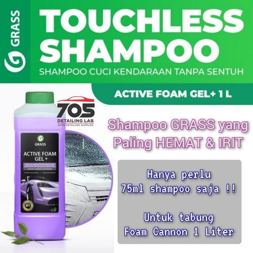 Jual GRASS Shampoo Touchless ACTIVE FOAM GEL PLUS Gel+ 1 Liter - Kota ...