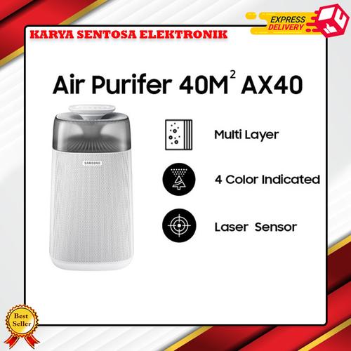 Jual SAMSUNG Air Purifier AX40R3030WM with Air Sensing light 40 m² AX40