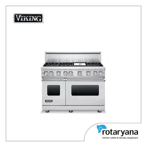 Jual Viking 48" Dual Fuel Free Standing 6 Burners+Griddle+Oven