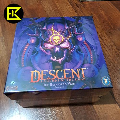 Descent Legends of The Dark Board Game The Betrayer's War Expansion - Fantasy RPG Strategy Game, Cooperative Game, Ages 14+, 1-4 Players, 3-4 Hour Playtime, Made by Fantasy Flight Games