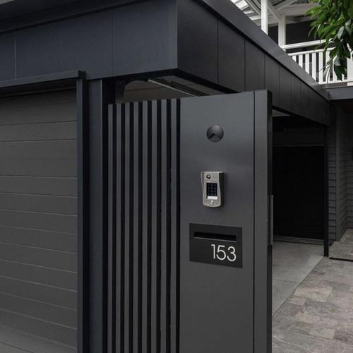 Jual pagar minimalis modern,full hollow besi galvanis - Jakarta Selatan