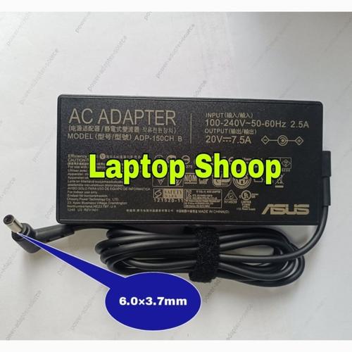 Alimentatore 150W 20V 7.5A Per ASUS TUF Gaming FX705 FX505 | Caricabatterie Con Spina 6.0x3.7mm