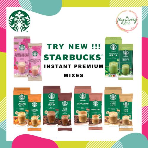 Promo Starbucks Instant Coffee Premium Mixes Kopi Stick Sachet Instan