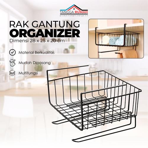 Jual Rak Organizer Dapur Kamar Buku Handuk Laci Meja Gantung Serbaguna ...