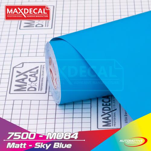 Jual MAXDECAL Skotlet Warna 084 SKY BLUE Gloss Matt Dof Polet Motor ...