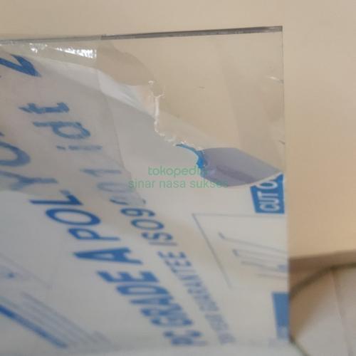 Jual polycarbonate 3mm 1220x2440cm Lembaran /sheet potongan ...