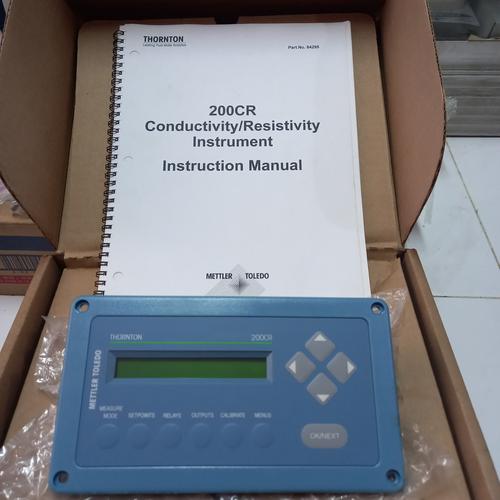 Jual Mettler TOLEDO Thornton 200CR Conductivity/Resistivity Meter. Jakarta Barat Berjaya