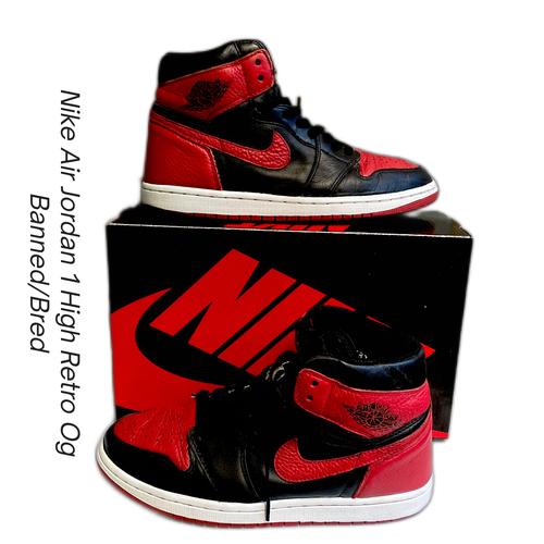 Jual Nike Air Jordan High Retro Og Banned/Bred Kota Batu