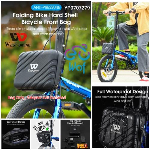 Jual WEST BIKING 279 Reflective Front Bag Folding Bike Tas Sepeda Lipat ...