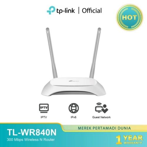 Jual TP-LINK TL-WR840N 300MBps Wireless N Router Wifi WR 840N - Kota ...