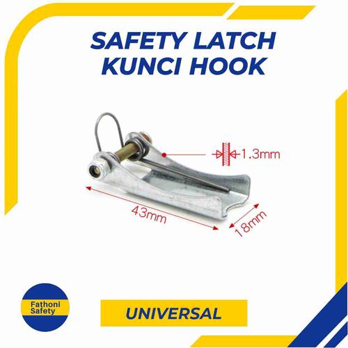 Jual SAFETY LATCH / KUNCI HOOK / PENGAMAN HOOK 1 T 100 T 0,5 T Kab