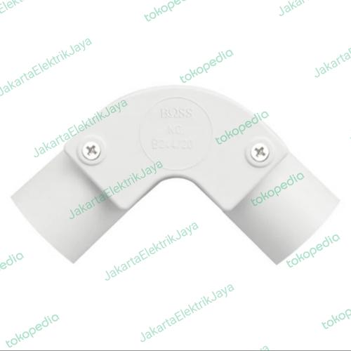 Jual Elbow PVC BOSS 20mm Putih - Jakarta Pusat - JakartaElektrikJaya ...