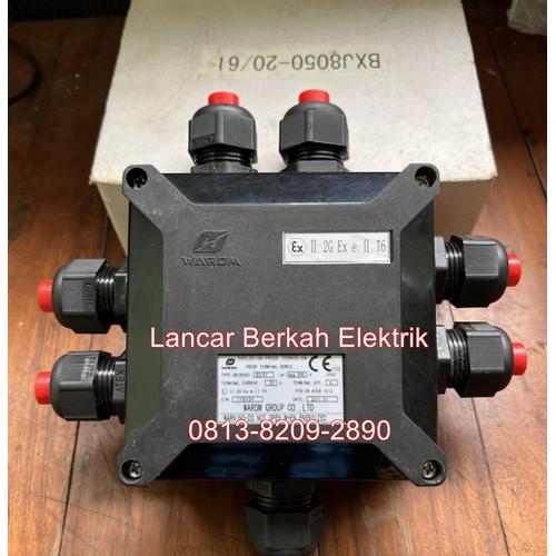 Jual T-Dus Tdus Junction Box Explosion Proof WAROM BXJ8050-20/6I (7Ways ...