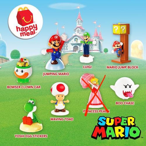 Mc Donald Mcd Happy Meal Mario Mcdonalds Mario
