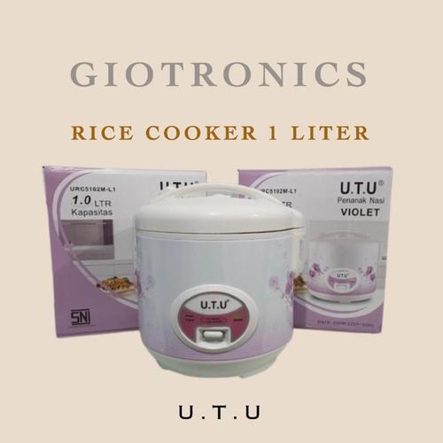 Jual Gs- Rice Cooker Utu Violet Zinnia Magic Com 1 Liter Penanak Nasi ...