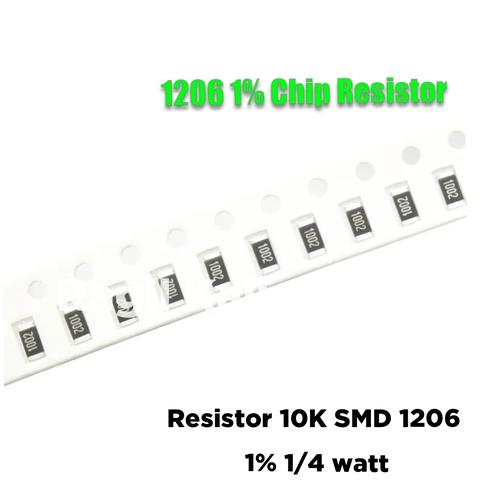 100 Stück SMD-Widerstände 1206, 1% Toleranz, R050 (0,05 Ohm)