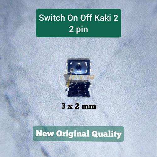 Jual Switch On Off Kecil Kaki 2 Swit Tombol Volume Part Small - Kab ...