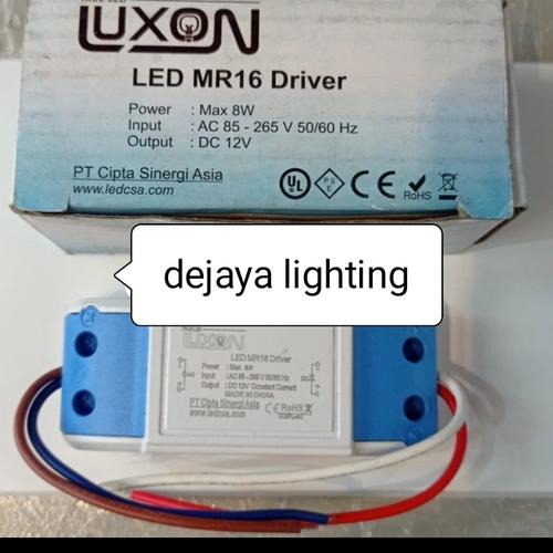 Jual Driver Ballast Trafo LED MR16 12V 12Volt Halogen LED MR16 Power ...