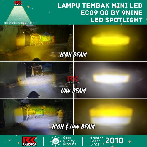 Jual Lampu Sorot Foglamp Mini D2 Vinyx V12 Putih Kuning | Cut Off, High