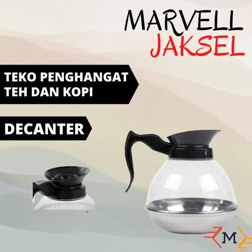 Jual TEKO KOPI DAN TEH COFFEE WARMER 1,8 LITER ORIGINAL DECANTER 1PCS