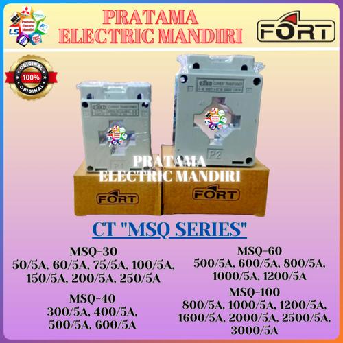 Jual FORT ECONOMIC TYPE CURRENT TRANSFORMER CT MSQ-100 MSQ 100 MSQ100 ...