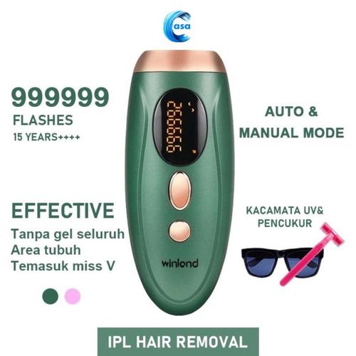 Jual Perontok Bulu IPL Laser Epilator Permanent Hair Removal 990000