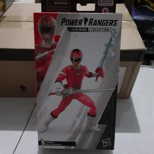 Promo Power Rangers Lightning Collection - Turbo Red Ranger - Kab ...