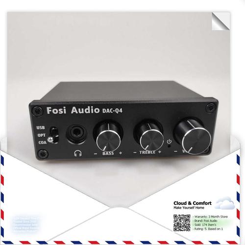 Promo Fosi Audio USB Amplifier HiFi Stereo Gaming DAC & Headphone - DAC ...