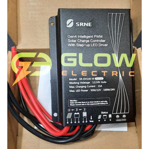 Jual SRNE Solar Charge Controller All in One 15A SR-DH100 Auto 12V/24V ...