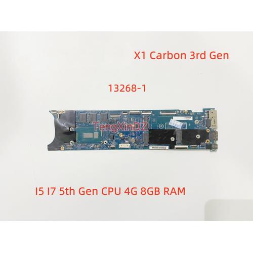 Lenovo ThinkPad X1 Carbon 3rd Gen Laptop Mainboard- 13268-1 Mesin I7 5th  Gen 8GB di Tengxindz Tokopedia