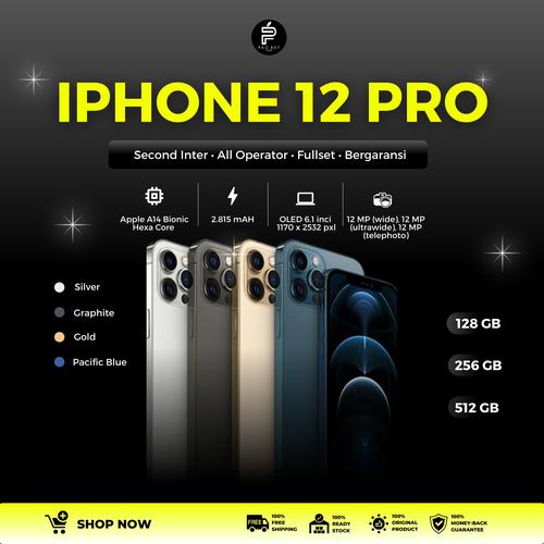 Handphone Ios Jual iphone 12 pro 128 gb - SECOND, ALL OPERATOR - Kab. Sidoarjo - PRO ...